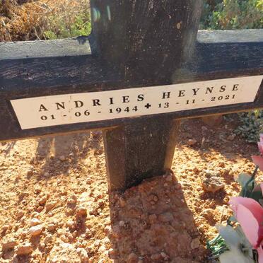 HEYNSE Andries 1944-2021