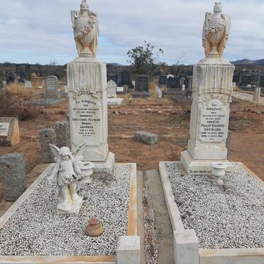 HAYWARD Philip Solomon 1890-1961 &amp; Rhodesia Christabel KRIGE 1892-1936