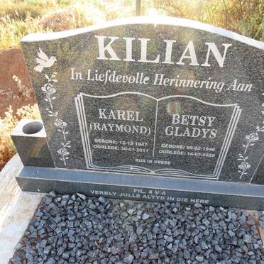 KILIAN Karel 1947-2011 & Betsy Gladys 1946-2020