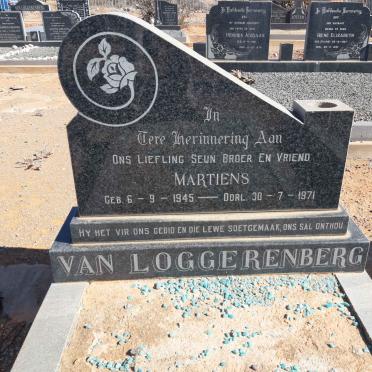 LOGGERENBERG Martiens, van 1945-1971