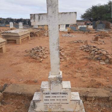 MUNNIK Henry Robert 1877-1899