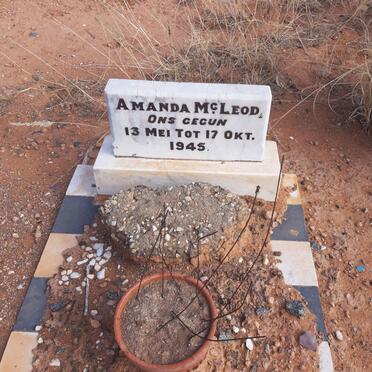 McLEOD Amanda 1945-1945