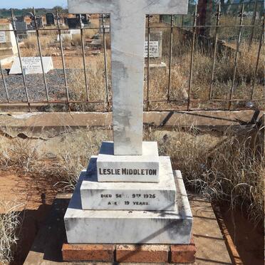 MIDDLETON Leslie -1925