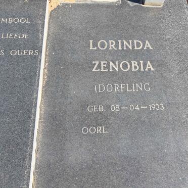 PIETERSE Johannes Arnoldus 1935-1990 &amp; Lorinda Zenobia DORFLING 1933- 
