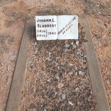 SLABBERT Johann L. 1945-1945