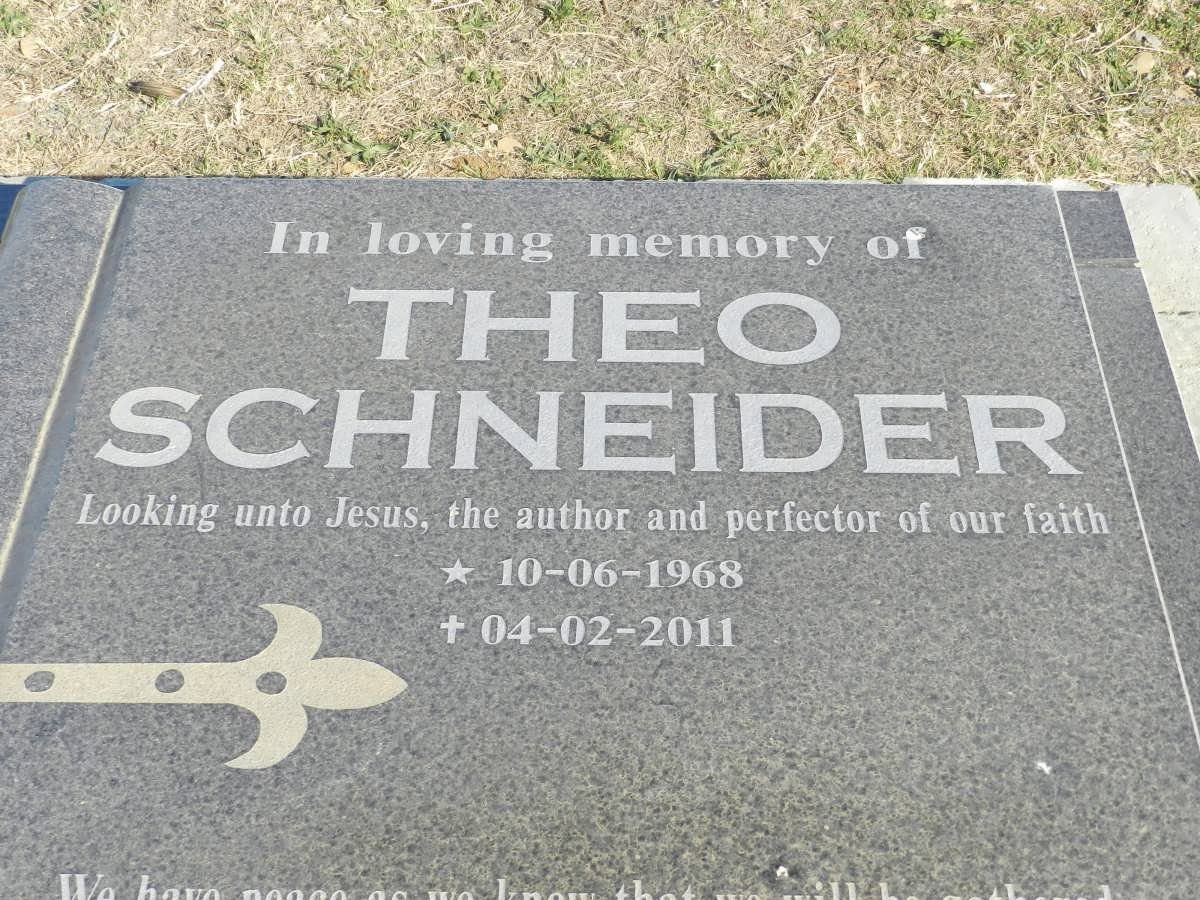 SCHNEIDER Theo 1968-2011