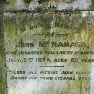 MCNAMARA John -1894