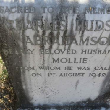 ABRAHAMSON Charles Hudson -1942