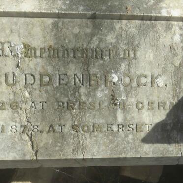 BUDDENBROCK Hugo, von 1826-1878