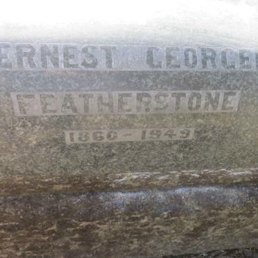 FEATHERSTONE Ernest George 1860-1949