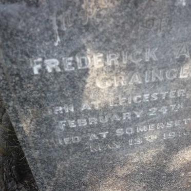 GRAINGER Frederick Arthur 1869-1916