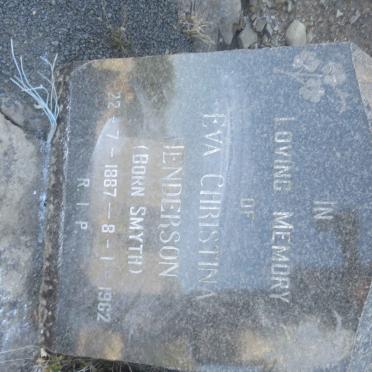 HENDERSON Eva Christina nee SMYTH 1887-1962