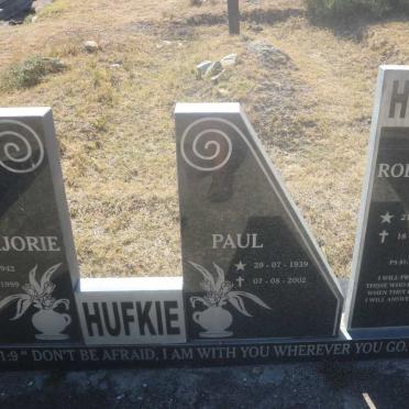 HUFKIE Paul 1939-2002 &amp; Marjorie 1942-1999 :: HUFKIE Rodrique 1978-2005