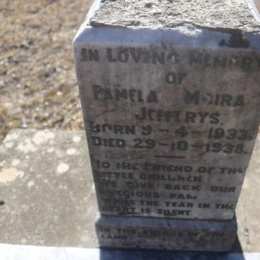 JEFFERYS Pamela Moira 1933-1938