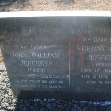 JEFFERYS John William 1897-1970 &amp; Veronica Maud 1902-1983