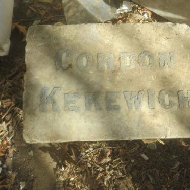 KEKEWICH Gordon 1915-1916 :: KEKEWICH Richard Hugh 1916-1919