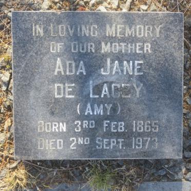 LACEY Ada Jane, de 1865-1973