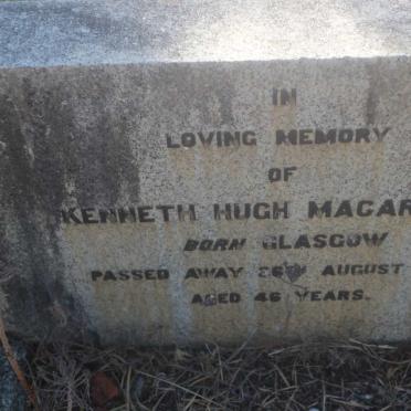 MACARTHUR Kenneth Hugh -1942