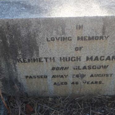 MACARTHUR Kenneth Hugh -1942