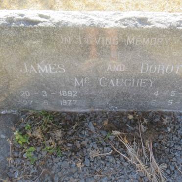 MCCAUGHEY James 1892-1977 &amp; Dorothy May 1894-1942