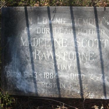 RAWSTORNE Madeline Scott 1884-1977
