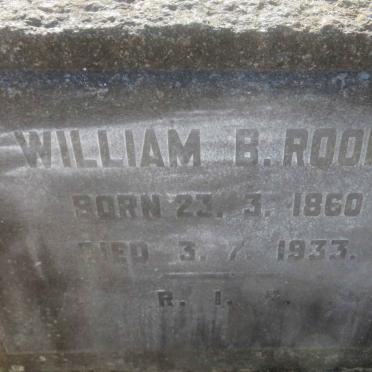 ROOME William B. 1860-1933