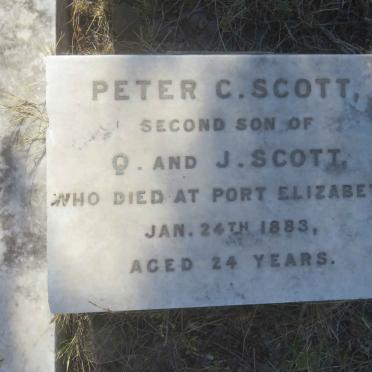 SCOTT Peter C. -1883