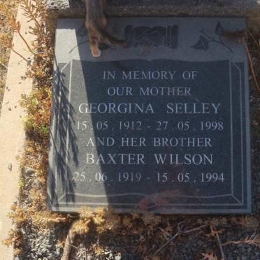 SELLEY Georgina nee WILSON 1912-1998 :: WILSON Baxter 1919-1994
