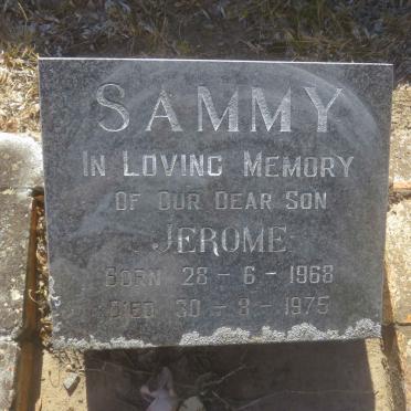 SAMMY Jerome 1968-1975