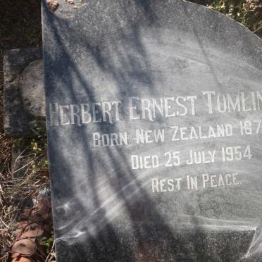 TOMLINSON Herbert Ernest 1879-1954