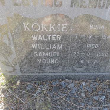 YOUNG Walter William Samuel 1945-1990
