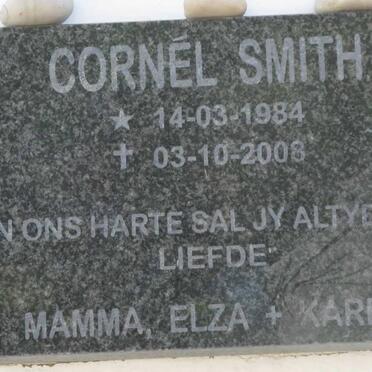 SMITH Cornél 1984-2008