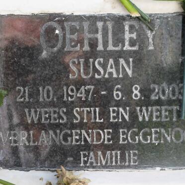 OEHLEY Susan 1947-2003