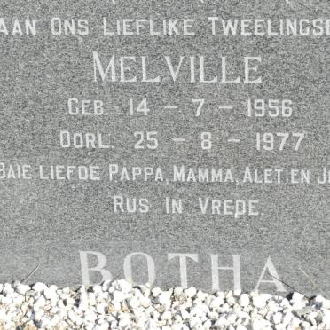 BOTHA Melville 1956-1977