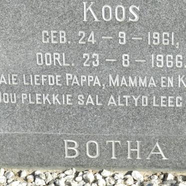 BOTHA Koos 1961-1966