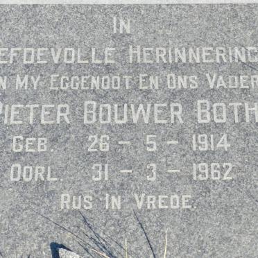 BOTHA Pieter Bouwer 1914-1962
