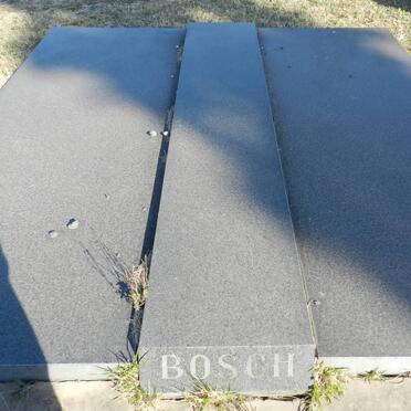 BOSCH Johannes Hermanus 1882-1968 &amp; Hester Johanna NEL 1891-1970