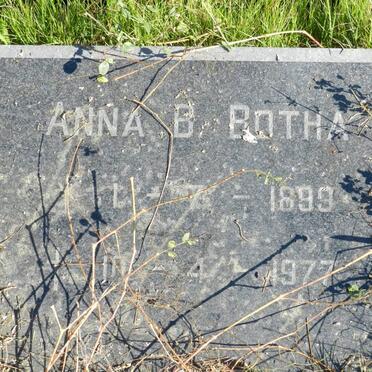 BOTHA Anna B. 1899-1977