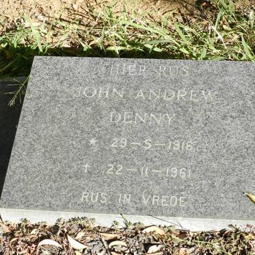 DENNY John Andrew 1916-1961