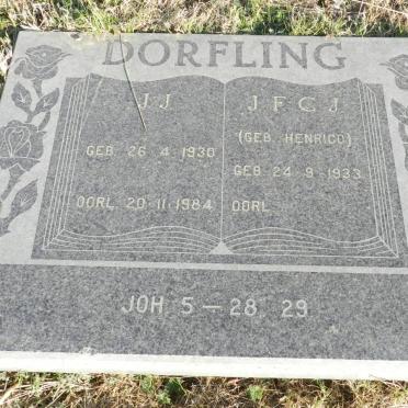 DORFLING J.J. 1930-1984 &amp; J.F.C.J. HENRICO 1933-