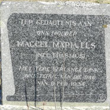 ELS Maggel Maria nee ERASMUS -1934