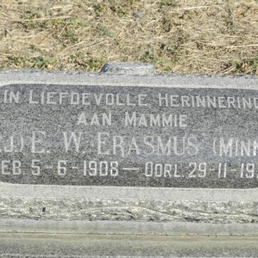 ERASMUS E.W. 1908-1977