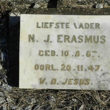 ERASMUS N.J.  1867-1947