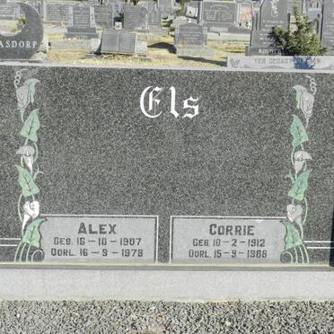 ELS Alex 1907-1978 &amp; Corrie 1912-1988