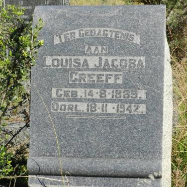 GREEFF Louisa Jacoba 1889-1942