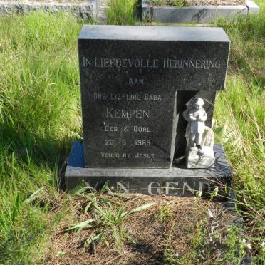 GEND Kempen, van 1969-1969