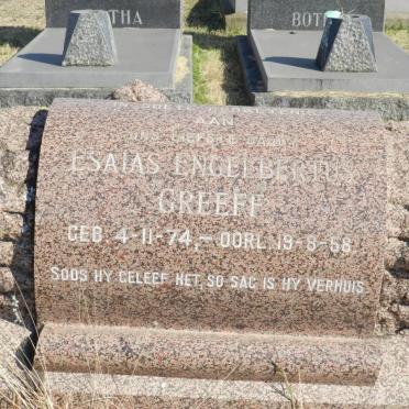 GREEFF Esaias Engelbertus 1874-1958