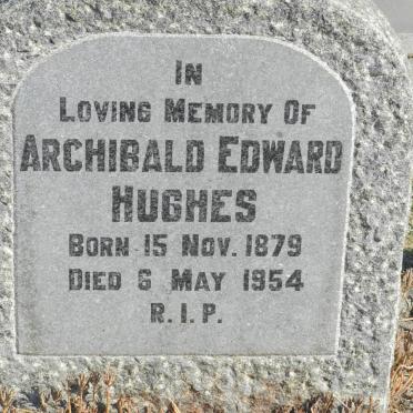 HUGHES Archibald Edward 1879-1954