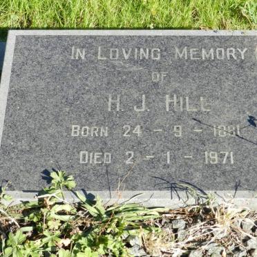 HILL H.J. 1881-1971