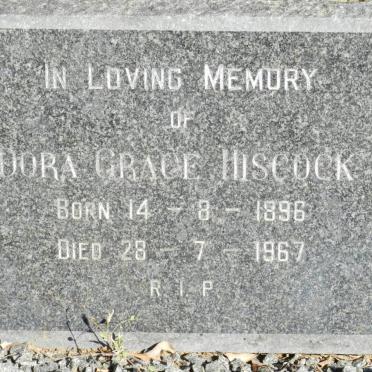 HISCOCK Dora Grace 1896-1967
